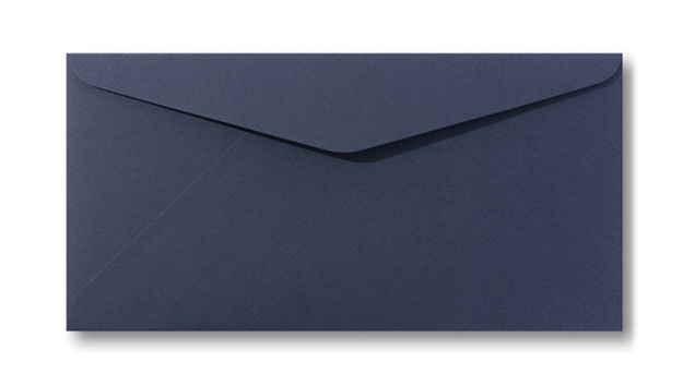 Envelop vintage blue