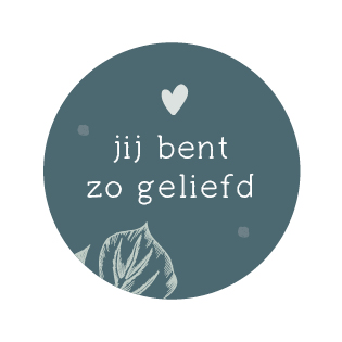 Sluitsticker jungle boy
